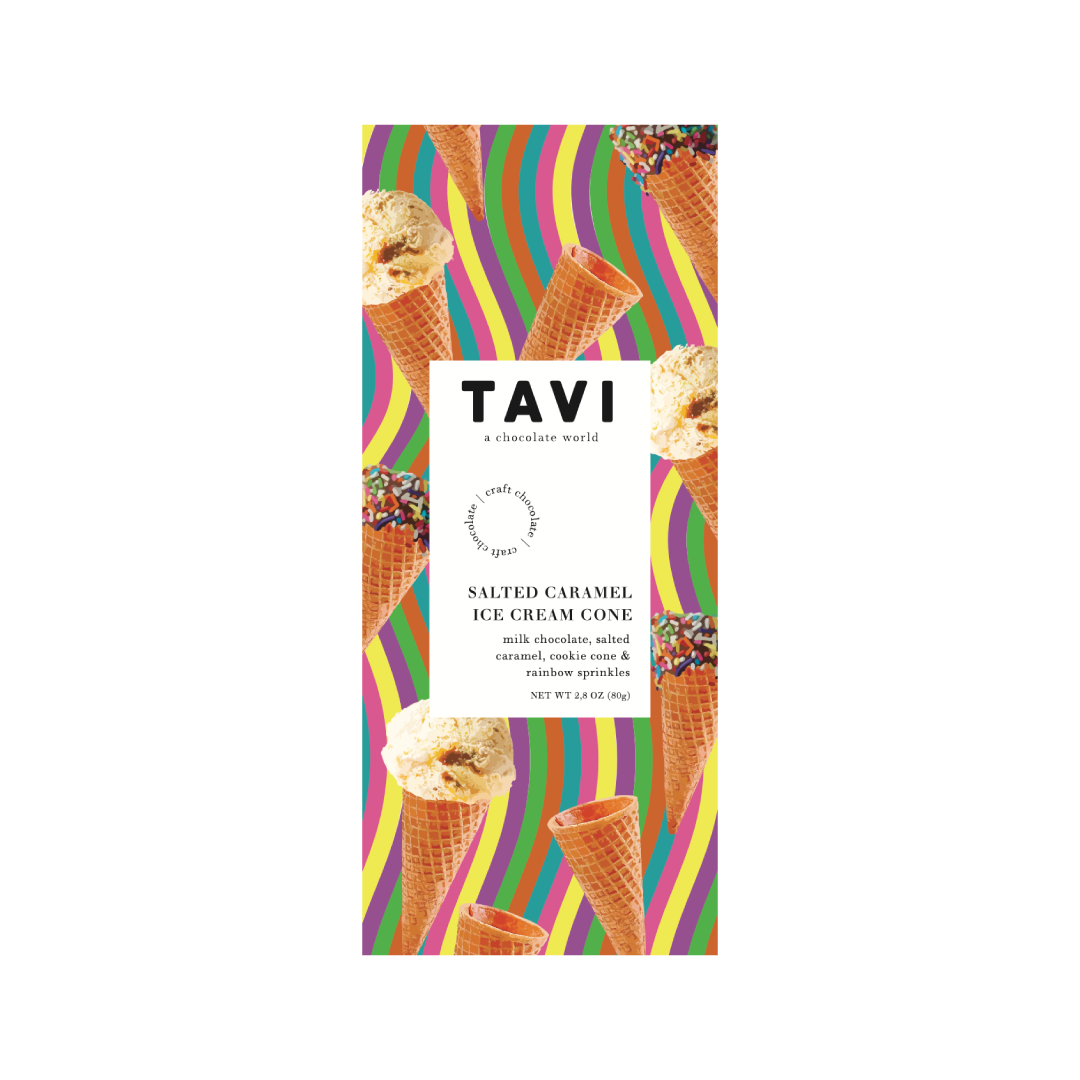 Salted Caramel Ice Cream Cone